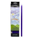 Taper Candle - Purple (10")
