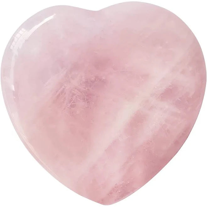 Rose Quartz Heart - Worry Stone