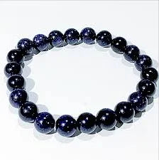 Blue Goldstone Bracelet 8mm