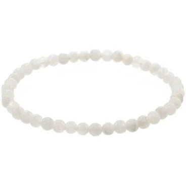 Rainbow Moonstone Bracelet 4mm