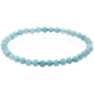 Aquamarine Bracelet 4mm