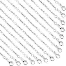 Silver Link Chain 20"