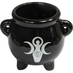 Mini Triple Moon Goddess Cauldron