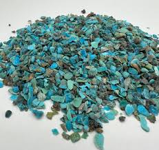 Turquoise Synth. Chips 1/2oz