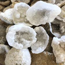 White Quartz Geode - Small