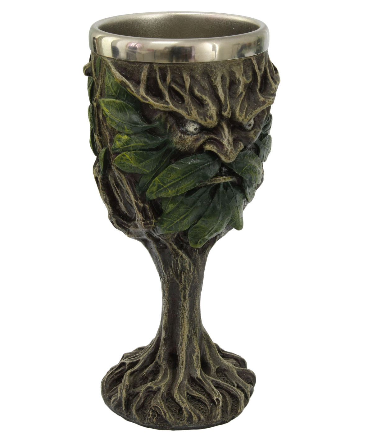 Greenman Goblet (7"H)