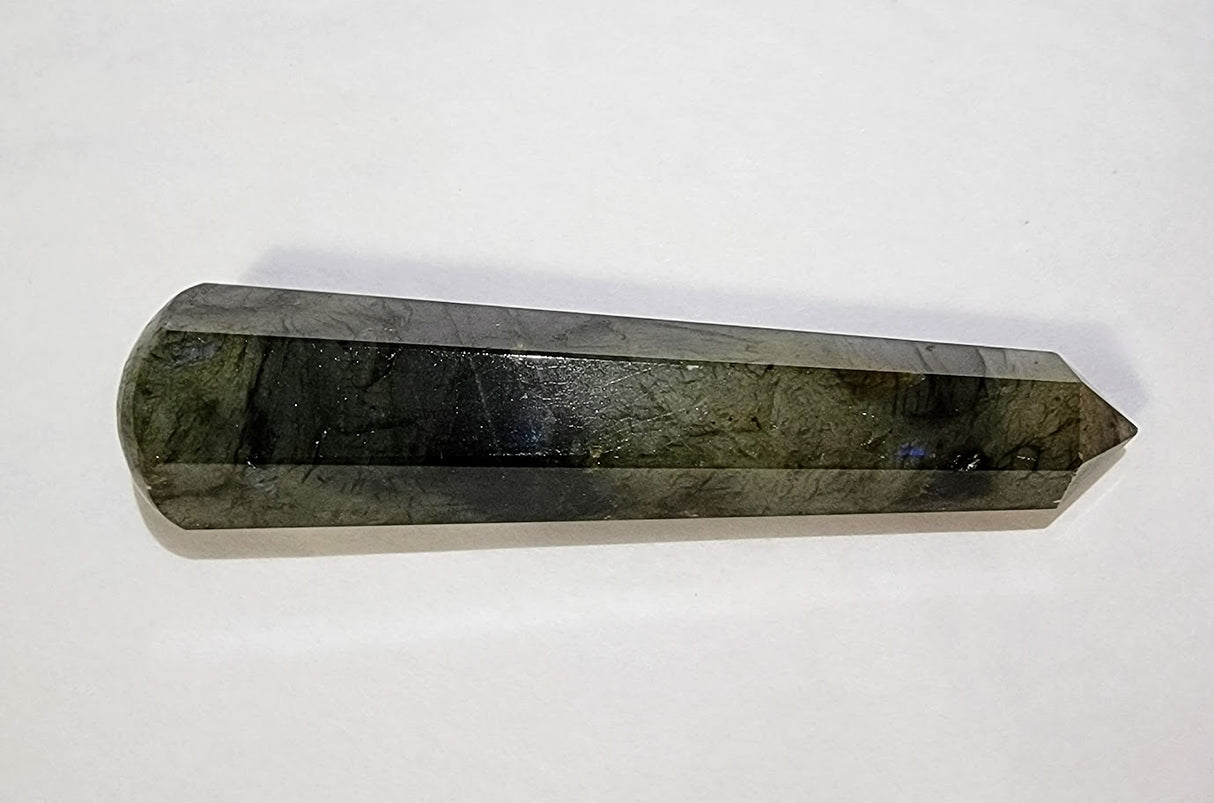 Labradorite Wand Faceted
