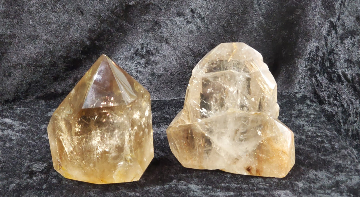Rutilated Quartz Obelisk (4")