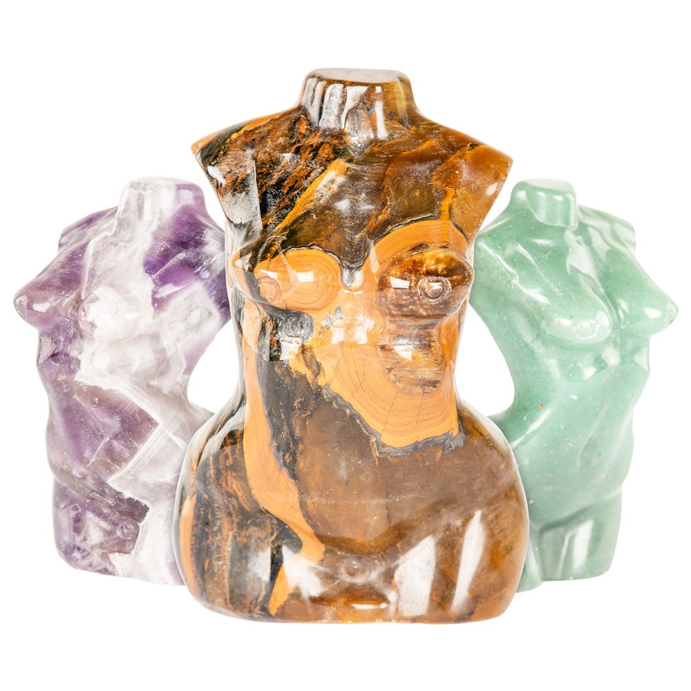 Goddess Gemstone - Carving Assorted (2")