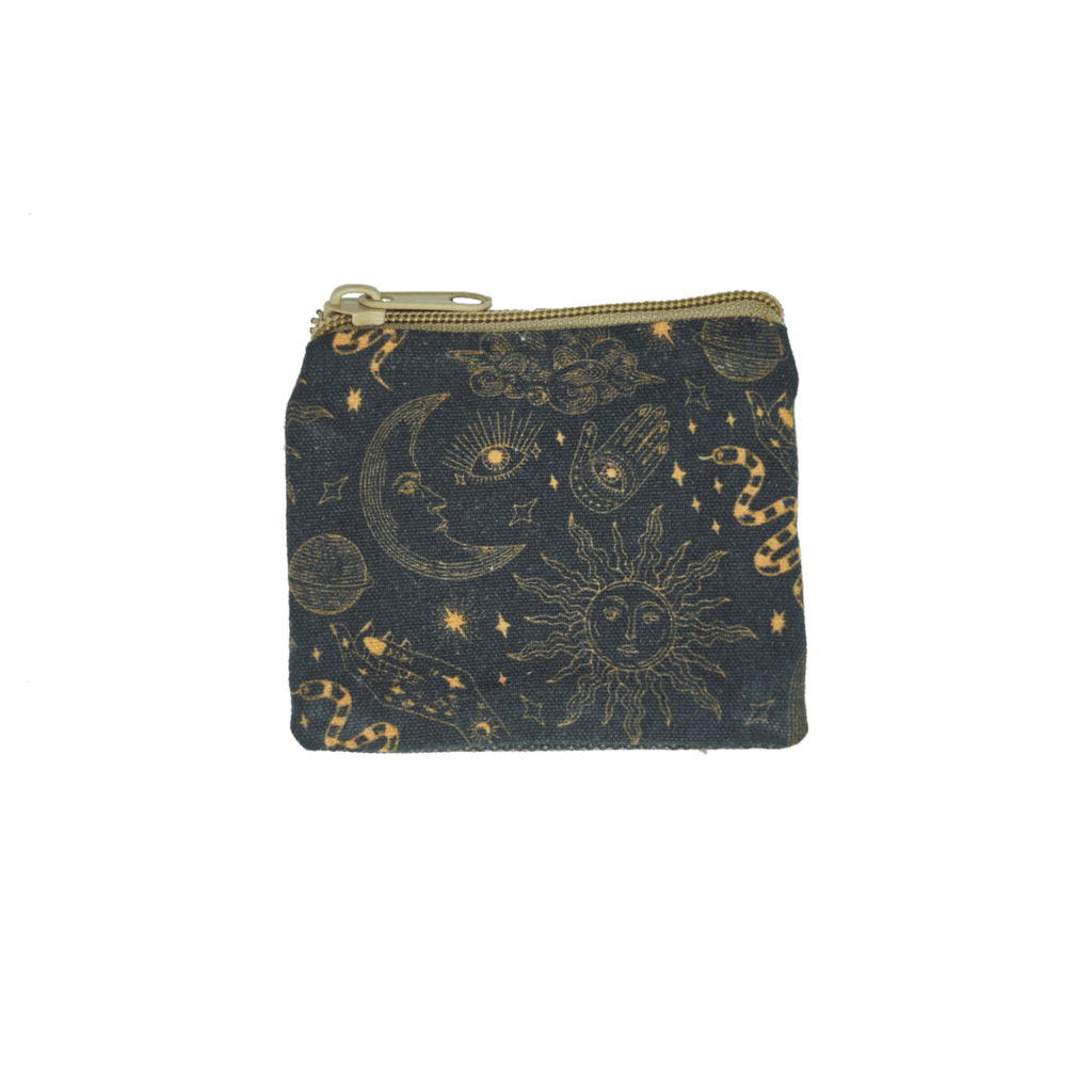 Celestial Coin Purse 3.5x4"