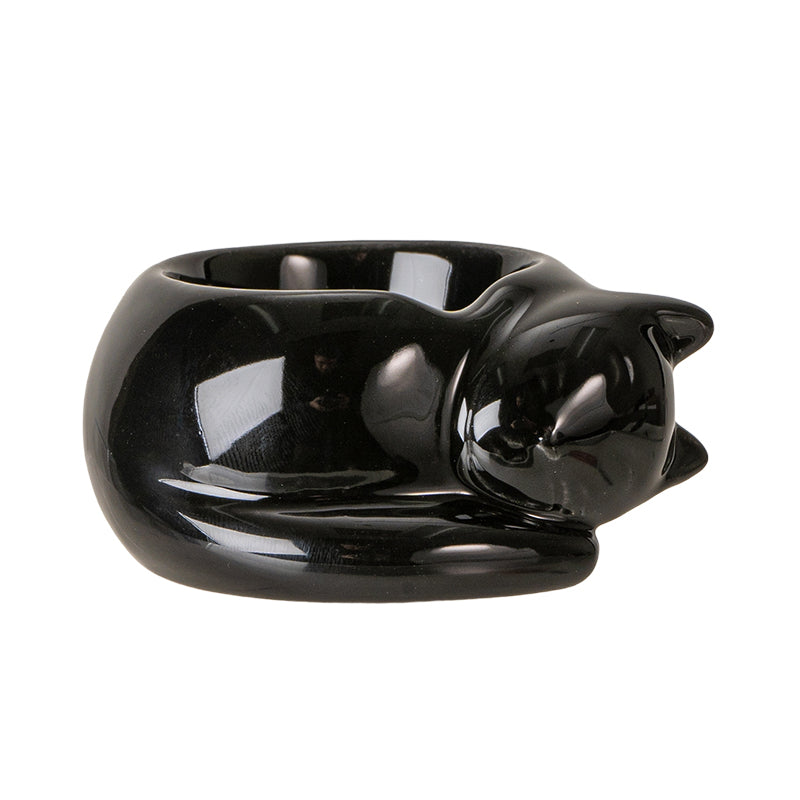 Black Cat Tealight Holder (3.5")