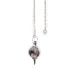 Amethyst & Quartz - Pendulum