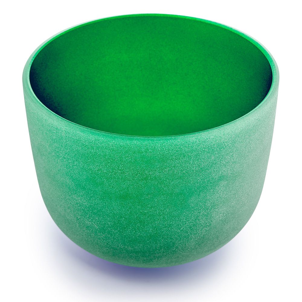 Crystal Singing Bowl - Green