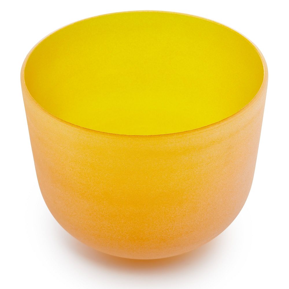 Crystal Singing Bowl - Yellow