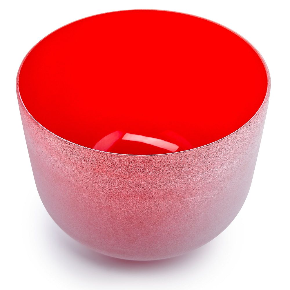 Crystal Singing Bowl - Red