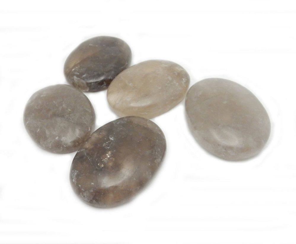 Smoky Quartz - Worry Stone