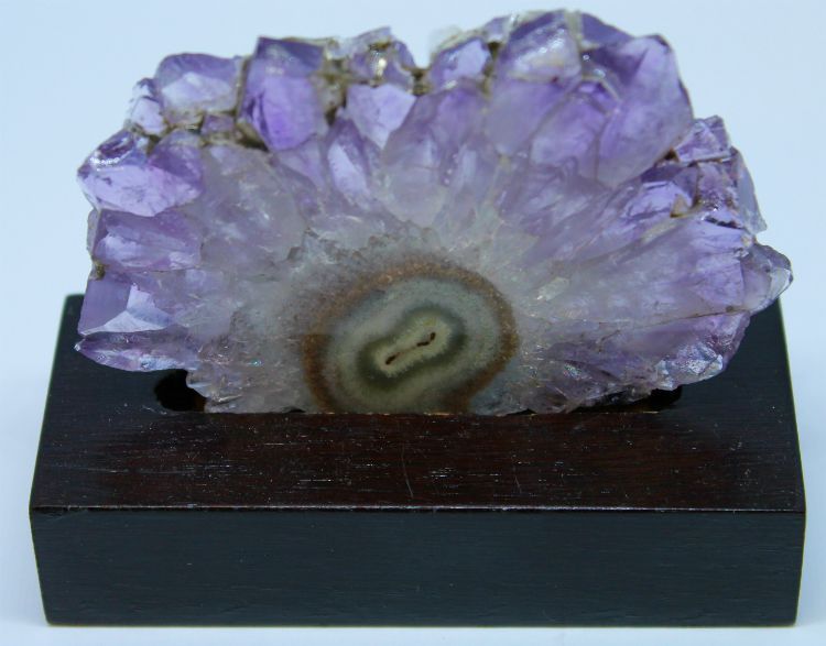 Amethyst Druzy Slice w/ Stand