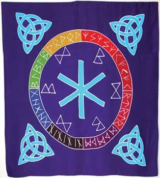 Rune Mother - Altar Cloth (3'x3')