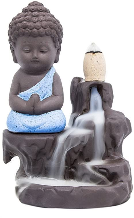 Backflow Burner Buddha Blue