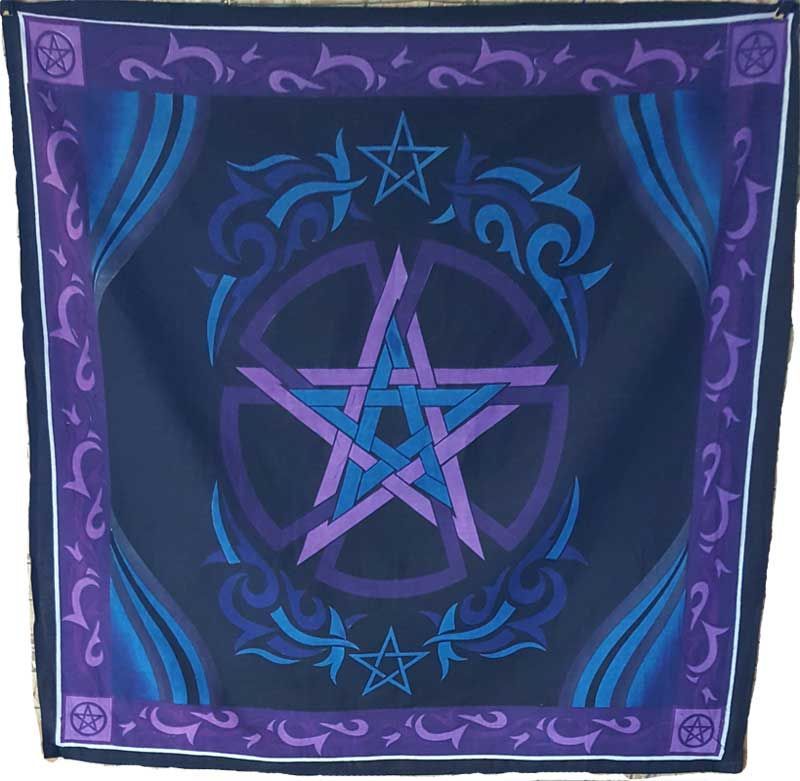 Pentagram Altar Cloth 36x36"
