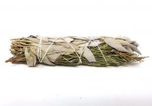 White Sage & Rosemary Smudge 3"