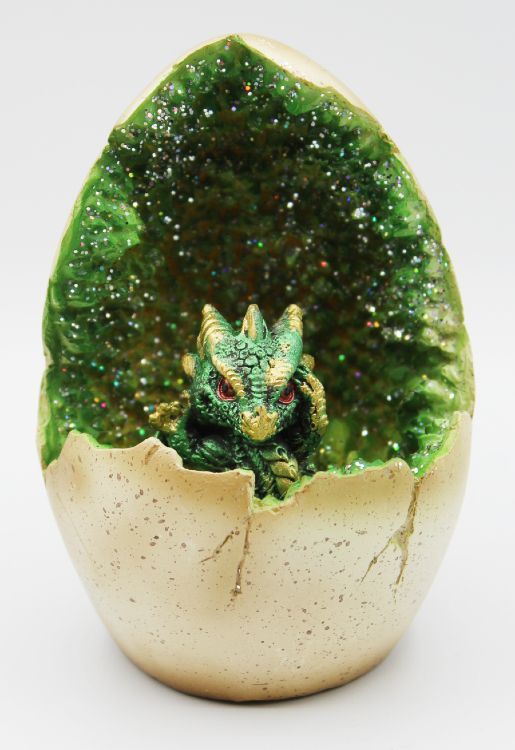 Green Dragon Egg w/ LED