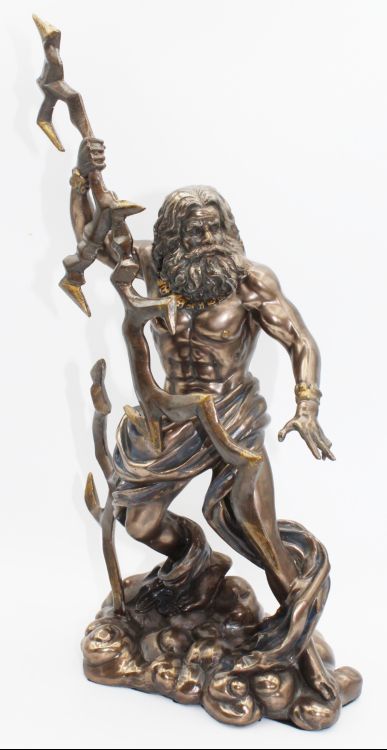 Zeus - Greek God of the Sky Statue (11.25"H)