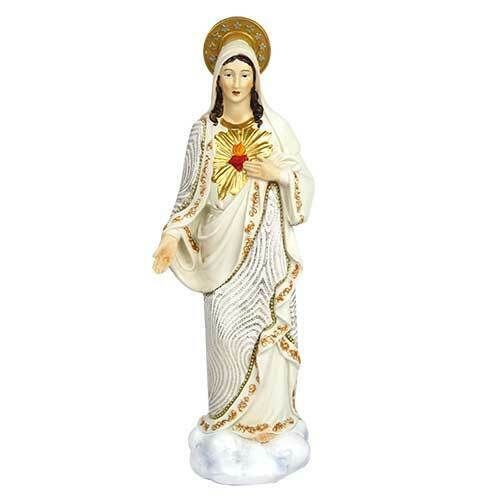 Sacred Heart of Mary Figurine