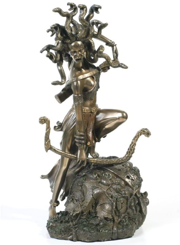 Medusa Statue 11"