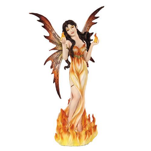 Elemental Fairy Fire Figurine