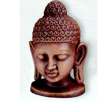 Clay Buddha Head