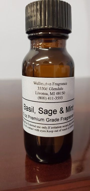 Basil Sage & Mint Fragrance Oil