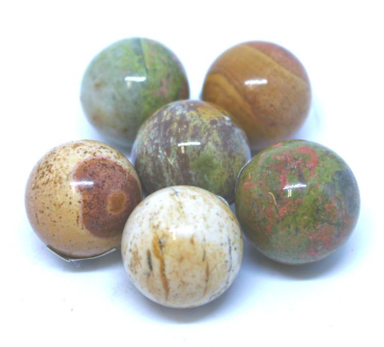 Small Gemstone Spheres 20mm