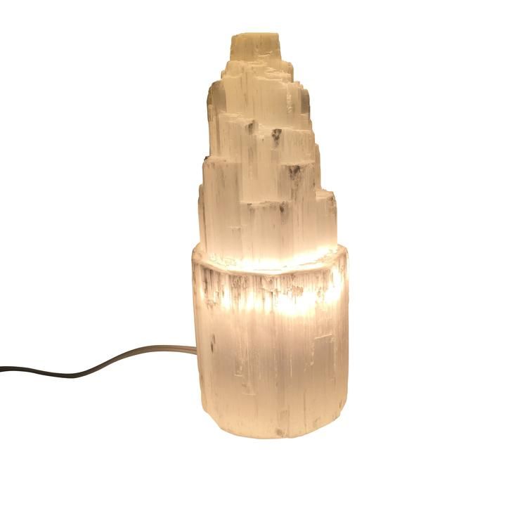 Selenite Lamp - Skyscraper (X-Small)