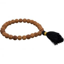 Rudraksha Seeds Mala Bracelet