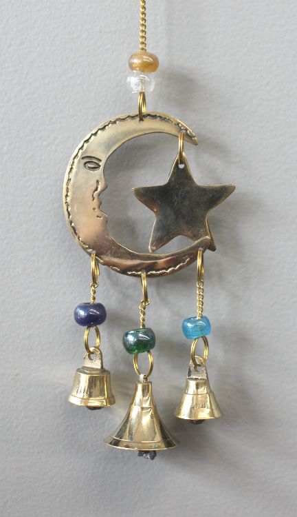 3 Bell Star & Moon Wind Chime