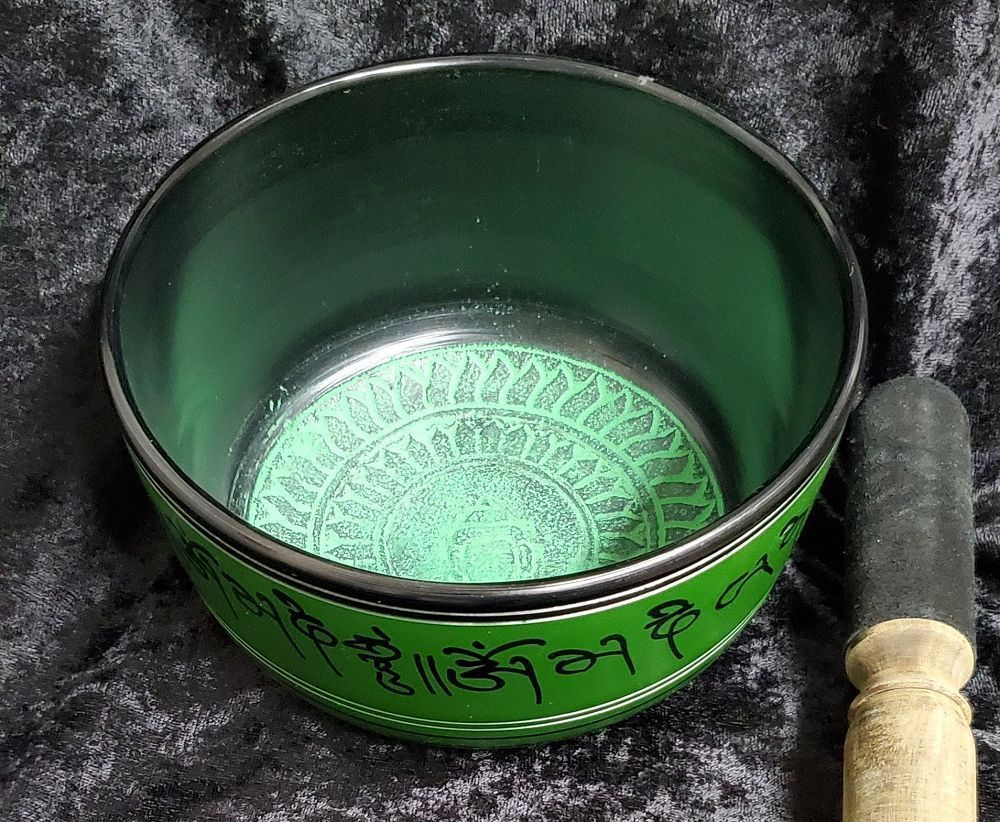 Singing Bowl-Green 7"