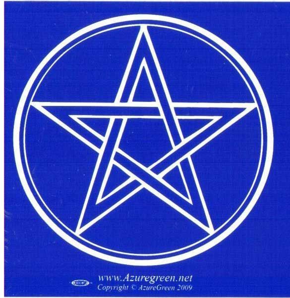Pentagram - Bumper Sticker (3")