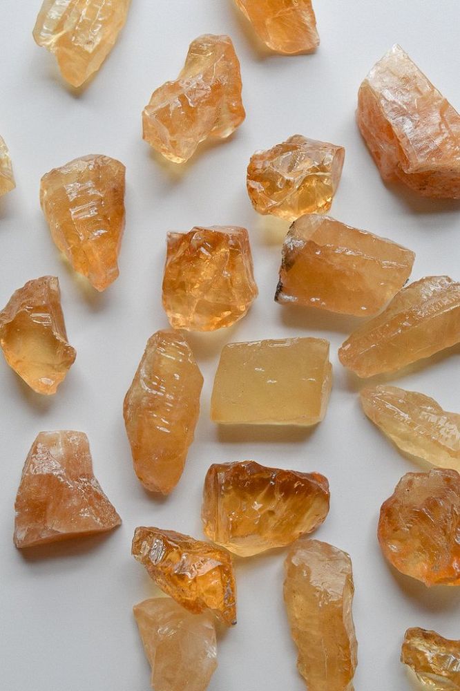 Honey Calcite Natural Small