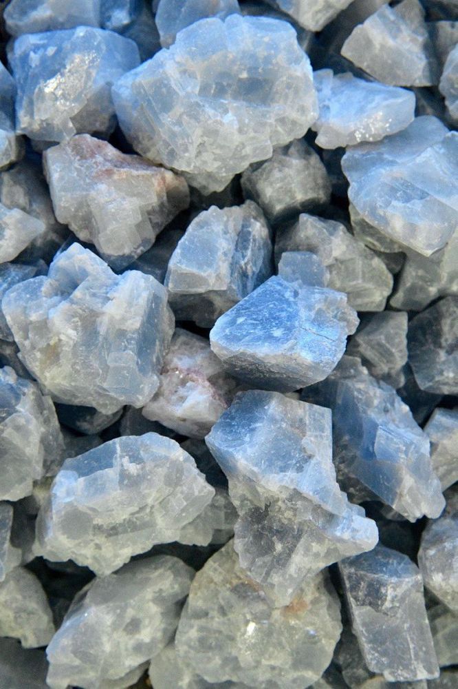 Blue Calcite Natural 10-49g