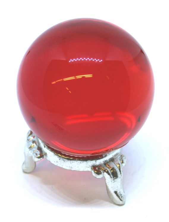 Red Crystal Ball 50mm