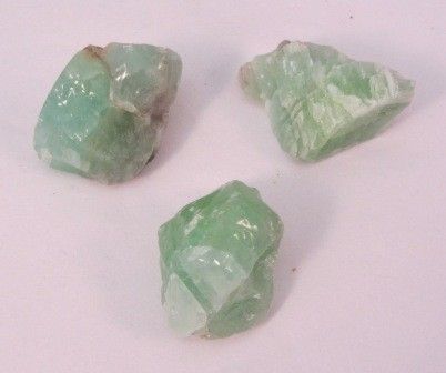 Green Calcite Chunks