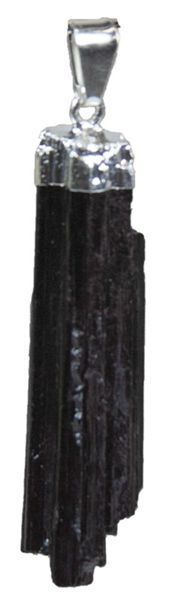 Black Tourmaline Pendant silver
