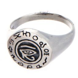 Eye of Horus Ring Narrow 8