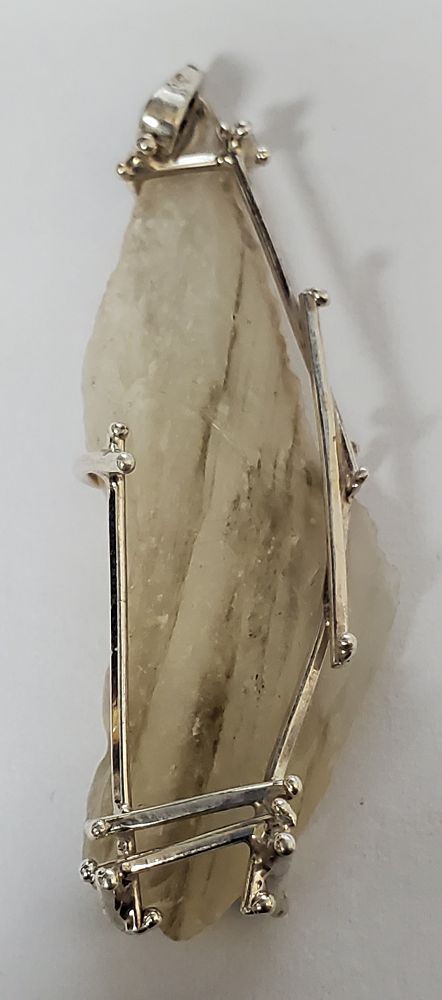 Libyan Glass Wrapped Pendant