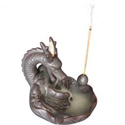 Ceramic Dragon Backflow Burner