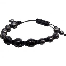 Black Onyx Hematite Bracelet