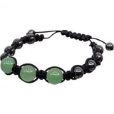 Adjustable Macrame Magnetic Hematite Bracelet