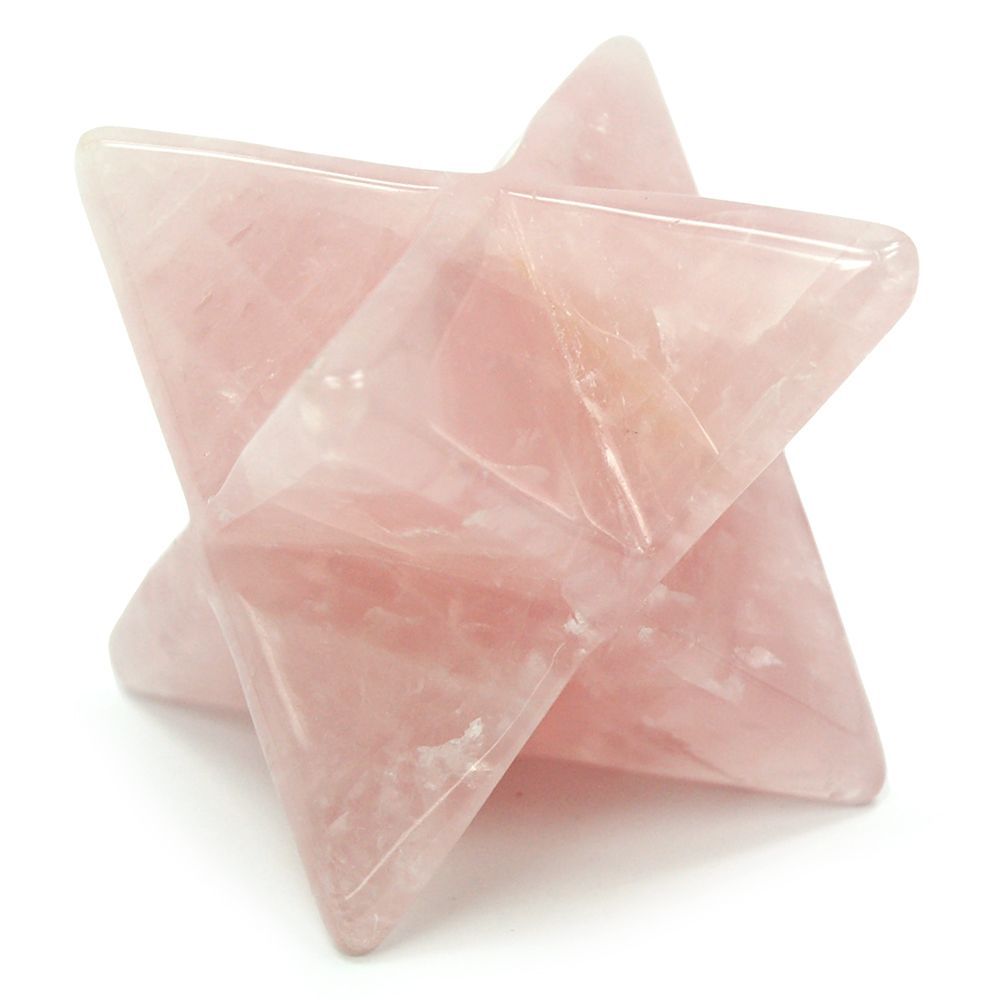 Merkaba Rose Quartz Large