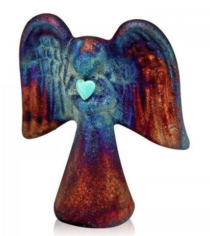 Small Angel w/ Turquoise Heart
